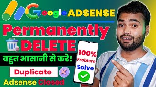 Google adsense account delete kaise kare  How to delete adsense account  How to close adsense [upl. by Nuawaj]