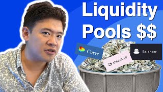 DeFi Explained Liquidity Pools  Balancer Uniswap Curve [upl. by Kamillah]