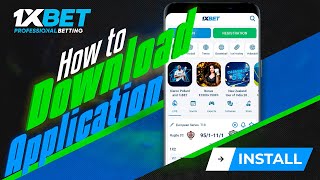 1xBet download link 1xBet APP [upl. by Schindler]