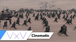 Death Korps of Krieg Epic Trench Attack Warhammer 40k  Cinematic  Call to Arms [upl. by Yarak]