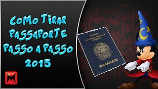 COMO TIRAR PASSAPORTE PASSO A PASSO ATUALIZADO 2015 [upl. by Amara273]