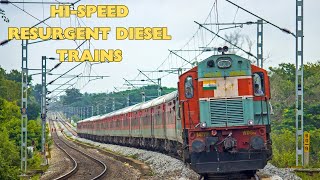 22 IN 1  RESURGENT DIESEL amp ELECTRIC TRAINS in BANGALORE DIV  LDH WDG3ABRC WAP7  Indian Railways [upl. by Goren248]