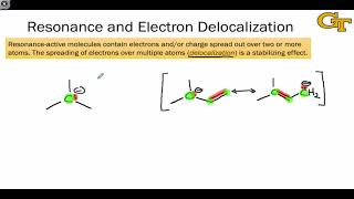 0404 Stability Factors Resonance Delocalization [upl. by Heim86]