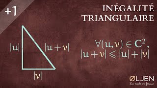 EM9 Inégalité triangulaire Démonstration [upl. by Ahsekad]