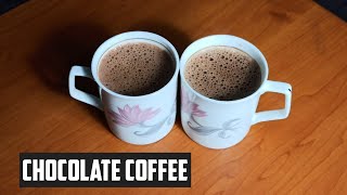 Chocolate Coffee  Adhis Kitchen  Hot Coffee Recipe  Chocolate Recipe  Drinks  Shakes [upl. by Amej]