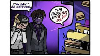 You cant be seriousquot  Five Nights at Freddys Adventure Comic Compilation 18 [upl. by Novyar370]