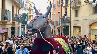 El Convit del 700 CERCAVILA 38a Mostra de Folklore Viu Tarragona Festes de Santa Tecla 2022 [upl. by Adyht]