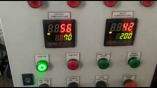 Thermal Oil heater  Test running at ship instalation [upl. by Barb]