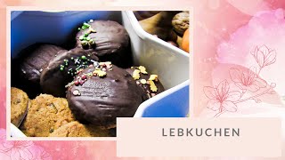 Lebkuchen backen  Rezept Weihnachtsbäckerei für den Advent  Weihnachten nach Nürnberger Art [upl. by Vashti32]