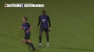 11 Portland Mens Soccer vs Oregon State 03  Highlights [upl. by Anauj537]