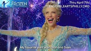 Disneys Frozen  The Broadway Musical  Opening Night Reactions [upl. by Kosaka]