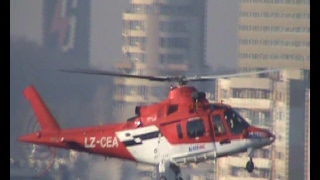 Air ambulance flying a patient to the hospital nearby [upl. by Avictor266]