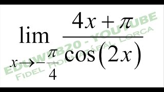 Matematica I Limites trigonometricos Video 16 [upl. by Ahsei]