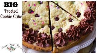 How to Make Cookie Cake [upl. by Meerak]