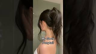 CLAW CLIP PONYTAIL  How to style your hair clip [upl. by Shepp]