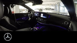 MercedesBenz SClass Driverless journey from production line [upl. by Aer]