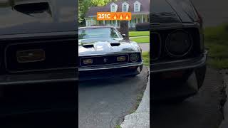 1972 Mustang 351 Cleveland Exhaust 🔥🔥 351c exhaust shorts [upl. by Sedda]