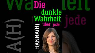 Die dunkle Wahrheit über jede Hanna [upl. by Inalak]