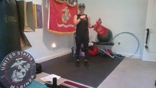 US Marine Corps Daily 16 Exercise Session w Coach Lewis [upl. by Dyrrej451]