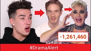 James Charles  RESPONDS DramaAlert Katy Perry  PewDiePie  Shane Dawson amp Jeffree Star [upl. by Eneleahs]