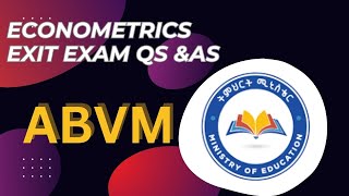 Econometrics exit exam Qs and As 2015 [upl. by Lotsirb110]