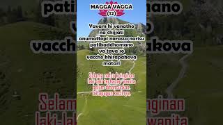 Shorts Dhammapada Magga Vagga Jalan  syair 12 284 Dhammapada Jalan mindfulness Maggavagga [upl. by Mozza]