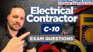 C10 Electrical Contractors License Exam Questions Unleashed Now [upl. by Dukey282]