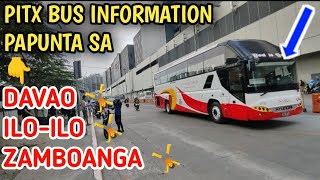 BUS UPDATE BYAHENG DAVAO CITY ILOILO ZAMBOANGA ATBP NA MATATAGPUAN SA PITX VLOG [upl. by Amerak]