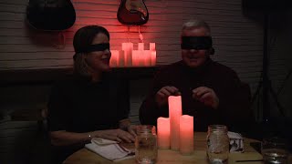 Dining in the Dark Philadelphia restaurant serves up blindfolded meals [upl. by Belier674]