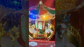 WOW HOLIDAY TIME CAROUSEL DECOR amazingtoys short viral asmar christmas decor [upl. by Annatnas]