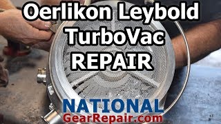 oerlikon leybold turbo vac repair [upl. by Aerua]