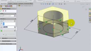 SolidWorks 2014 Tutorial 10 Tuerca [upl. by Elleinad244]