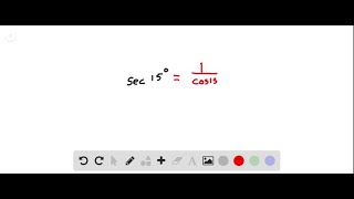 Use a scientific calculator to evaluate the trigonometric functions Make sure the calculator is in… [upl. by Alaham]