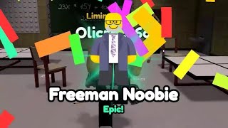 How to get FREEMAN Noobie in FIND THE NOOBIES Roblox  Backrooms Update [upl. by Velda]