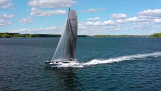 Dragonfly 40  Test sail preview [upl. by Yebba264]