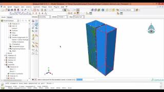 Abaqus  Creating and Modelling Cohesive Elements [upl. by Teriann556]