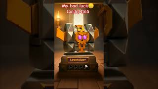 Others Luck😎🤩 vs My Luck🤢🤬 in treasure hunt eventshorts viralvideo clashofclans [upl. by Hsihsa86]