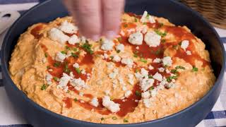 How to Make Crock Pot Buffalo Chicken Dip  Best Crock Pot Buffalo Chicken Dip Recipe [upl. by Nevag]