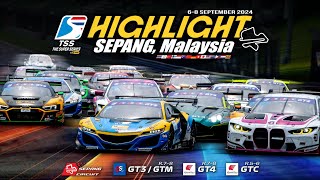 Highlight  Supercar GT3GTMGT4Race 78T GTCRace 56at Sepang International CircuitMalaysia 2024 [upl. by Kezer333]