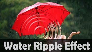 Water ripple effect css  Learn html and css  jquery ripple effect By Amazing Techno Tutorials [upl. by Farrel]