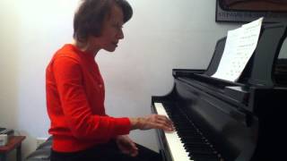 Playing fast repeated notes with ease Scarlatti sonata in d minor part 2 [upl. by Kneeland]