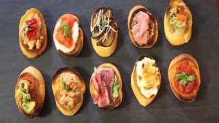 Crostini  An Appetizer for Unexpected Guests [upl. by Ioved456]