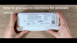 How to give a lucrin injection [upl. by Jochebed823]