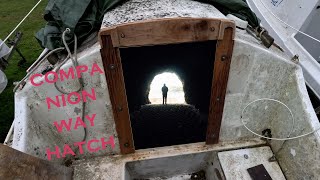 Building Companionway Hatch On The 19ft Free Sailing Boat Ep 12 [upl. by Aneem536]