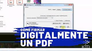 CÓMO FIRMAR DIGITALMENTE UN PDF [upl. by Kier]