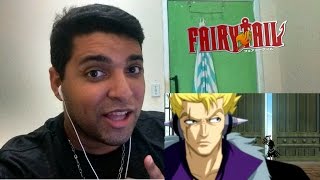 Fairy Tail My First Reaction to Mystogan vs Laxus [upl. by Ahsietal782]