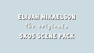 Elijah Mikaelson  5x05 scene pack [upl. by Haimerej]