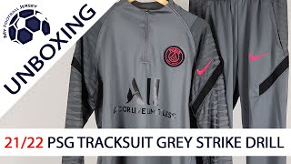 SPtkit 2122 PSG Tracksuit Grey JJSport Unboxing Review [upl. by Edwina453]