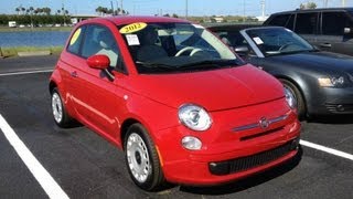 2012 Fiat 500 Start Up Quick Tour amp Rev With Exhaust View  1K Sleepy Bee [upl. by Abba]