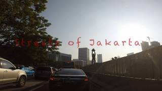 Streets of Jakarta city 2014  Time Lapse [upl. by Martinsen]